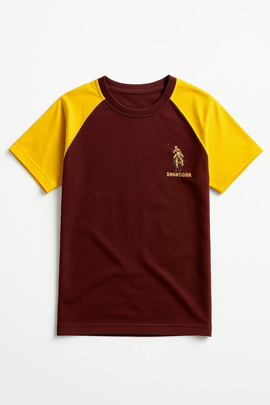 BASIC MAROON T-SHIRT