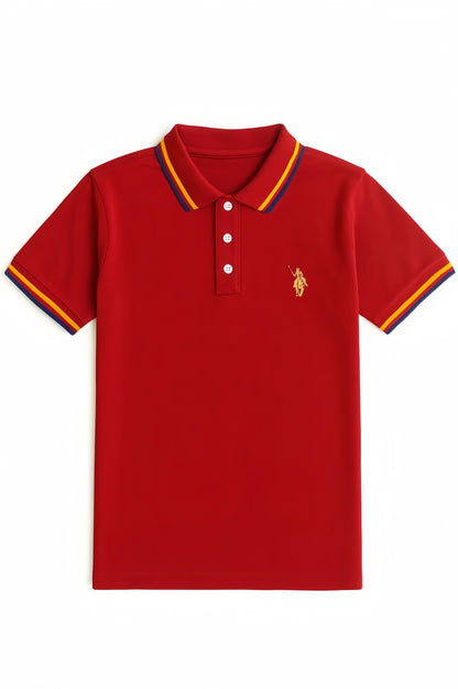 RED POLO SHIRT